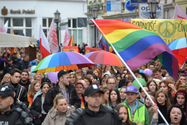 Marsz Równości w Zielonej Górze 2022. Trasa