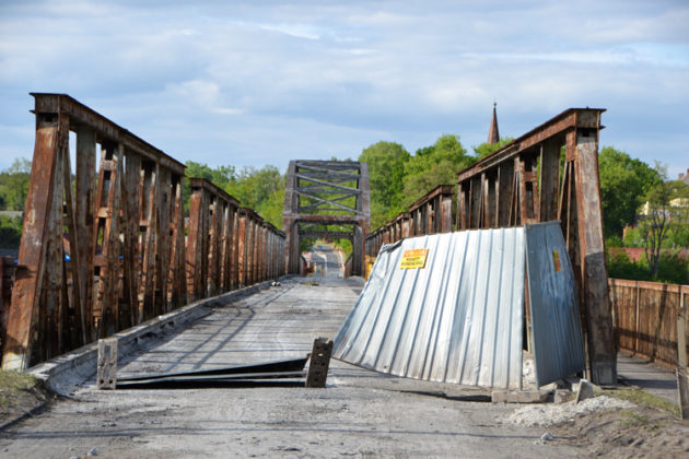 remont mostu w Cigacicach